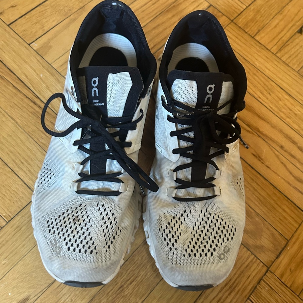 White/Black on Cloud Snakers